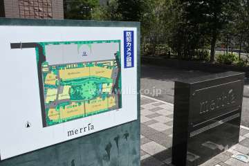 メリアの敷地配置図