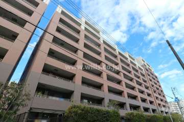 メリアF棟の外観（南西側から）