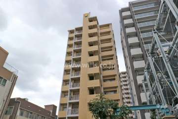 エスポア平安通の外観（北西側から)