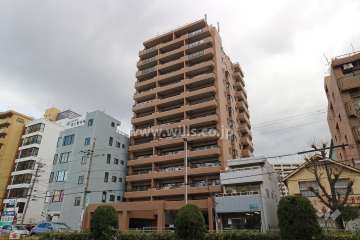 シーアイマンション平安通の外観（南東側から）