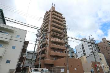 シーアイマンション平安通の外観（北東側から）
