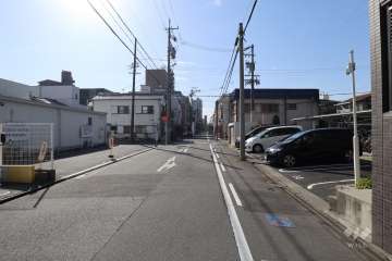 敷地の前面道路