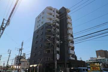 べリスタ志賀本通の外観（北東側から）
