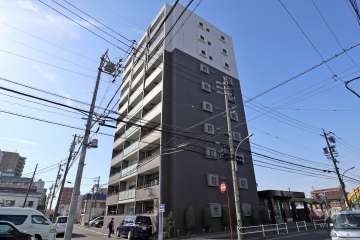ベリスタ志賀本通の外観（南東側から）