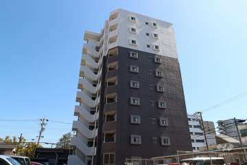 べリスタ志賀本通の外観（北西側から）