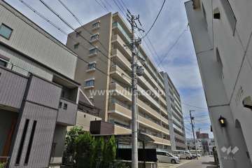 ファミリアーレ黒川の外観（南西側から）