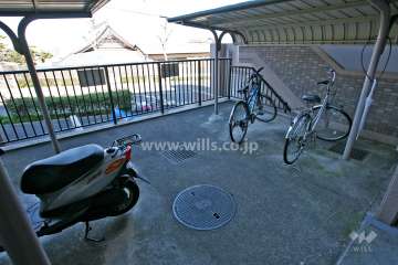 駐輪場、バイク置き場