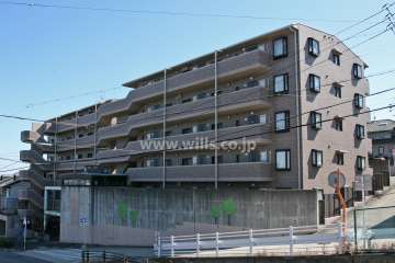 キャッスルハイツ有松の外観(北西側から)