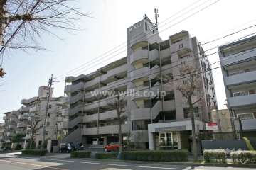 宝マンション姥子山の外観(北西側から)