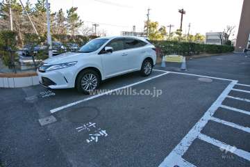 来客者駐車場