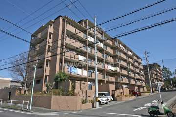 コンセール徳重ヴェール壱番館の外観(南西側から)