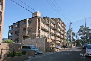 コンセール徳重ヴェール弐番館の外観(南西側から)