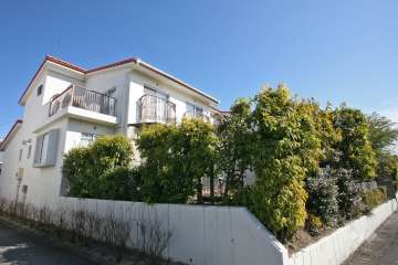 タウン黒石10住宅の外観（南西側から）