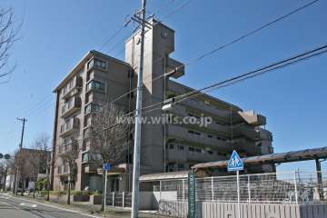 シティコーポ平手南の外観(北東側から)