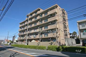 シティコーポ上旭の外観(南東側から)