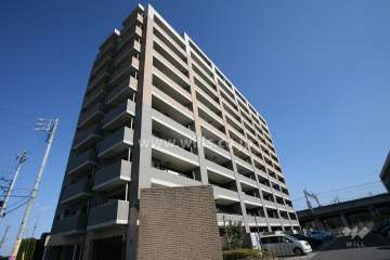 ライオンズ大高フォレストスクエアの外観(南西側から)