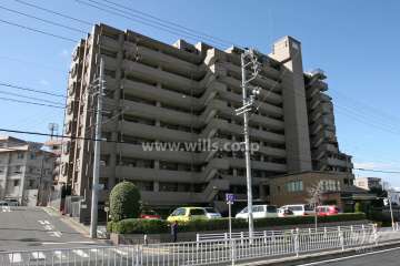 ライオンズマンション相生の外観（北東側から）