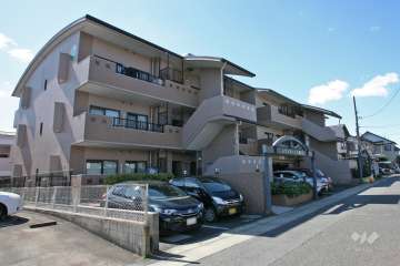 シティコーポ大形山の外観（北西側から）