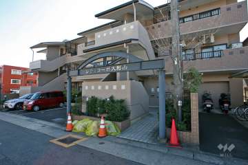 シティコーポ大形山の外観（北東側から）