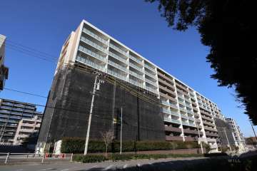 フロンティアグリーンフォートの外観（南西側から）