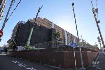 フロンティアグリーンフォートの外観（北東側から）