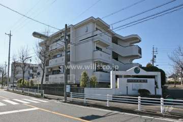 シティコーポ水広下A棟の外観(北側から)