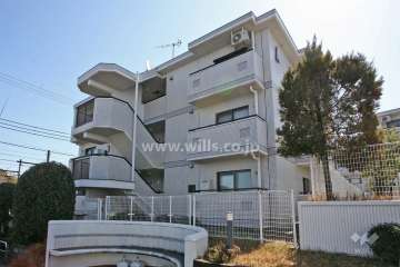 シティコーポ水広下A棟の外観(北西側から)