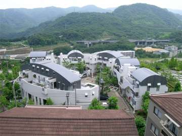 シェラビア東山台1番街の全景