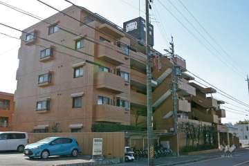 ライオンズテラス徳重北館の外観(東側から)