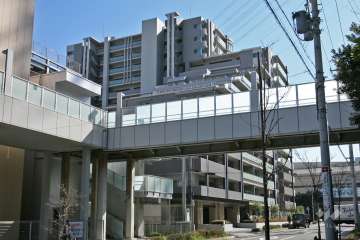 ライオンズプレイズ南大高の外観(北西側から)