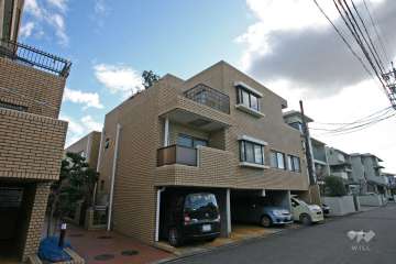 グレイス薬師山B棟の外観（北側から）