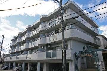 ラ・キャッスル21薬師山の外観(東側から)