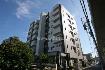 ユニーブル鳴海イーストの外観（北西側から）