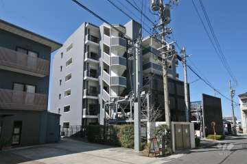 サンメゾン有松駅前ザゲートの外観(北東側から)