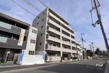エヌヴィ住吉パークサイドの遠景（南西側から）