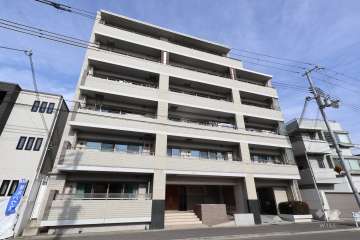 エヌヴィ住吉パークサイドの外観（南西側から）