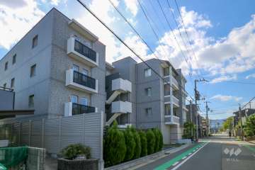 ワコーレ甲子園六石町ザ・ハウスの外観（東側から）