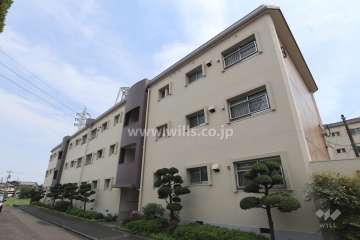 幸心東住宅3号棟の外観（北西側から）