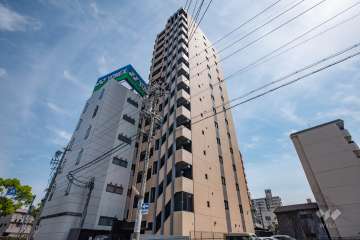 オープンレジデンシア名古屋センタープレイスの外観（北西側から）