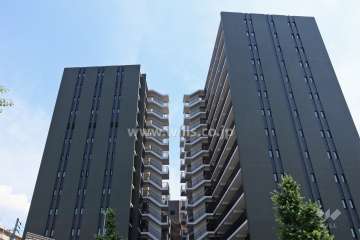 レーベン名古屋松重町GRAND-AUBEの外観（北側から）