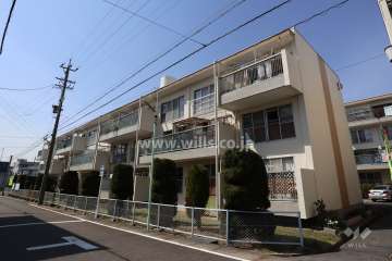 大森西住宅1号棟の外観（南東側から）