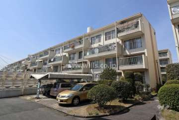 大森西住宅6号棟の外観(南東側から)