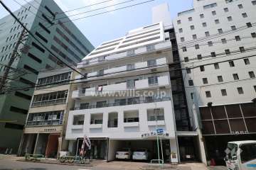 チサンマンション錦の外観（北東側から）