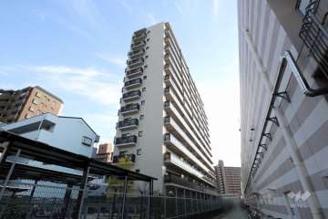 シエリア高槻大畑町の外観（北西側から）