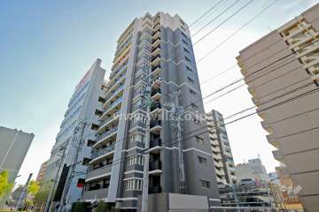 プレサンス ロジェ 桜通代官町の外観（北東側から）