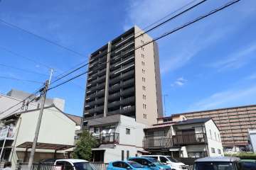 パークホームズ浄心　ザ　レジデンスの外観（南東側から）