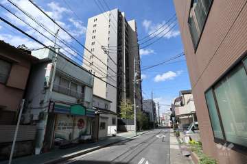 パークホームズ浄心　ザ　レジデンスの外観（北東側から）