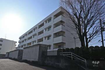 丸山住宅1号棟の外観（北側から）