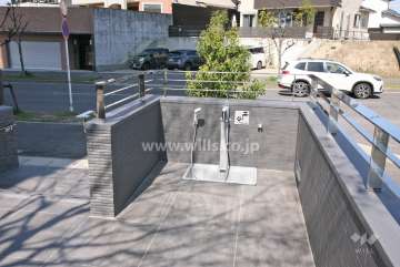 ペット足洗い場