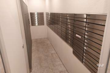 共用ポストと宅配ボックス